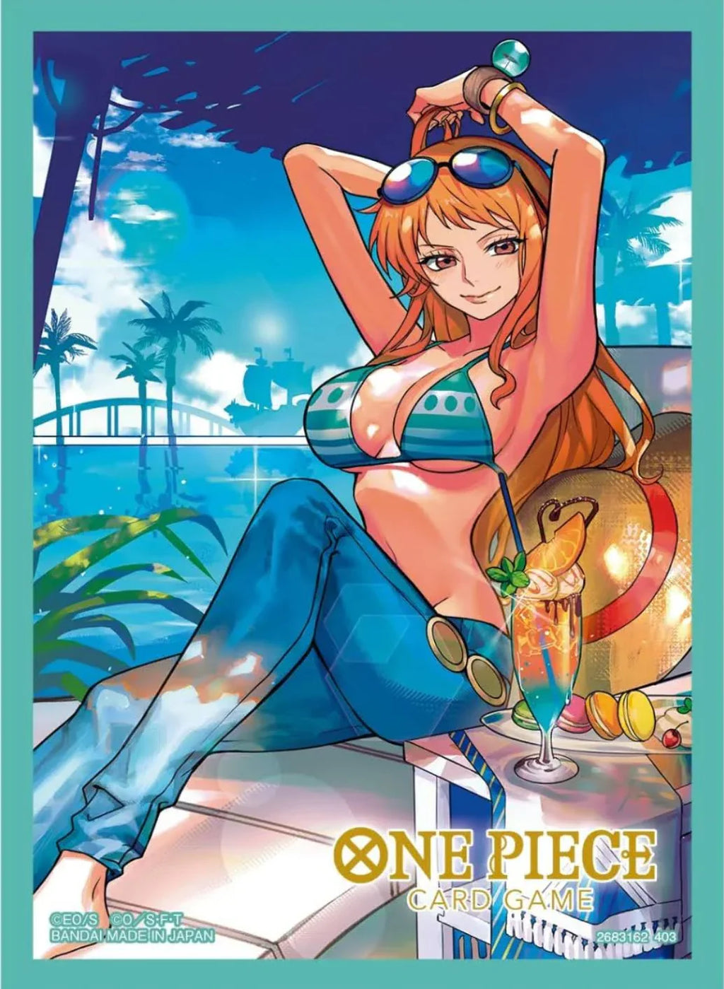 One Piece Card Game Official Card Sleeves 4: Nami 70 ct. - Bandai – Card  Cavern Trading Cards, LLC