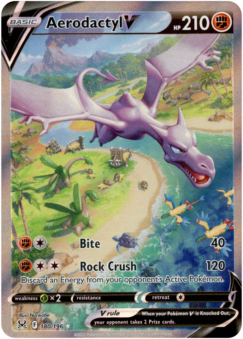 Let's take a look at the Aerodactyl V Alt Art price increase. Do you think  it will go up in value? 🔥 - - - #pokemongo #pogo #promo…
