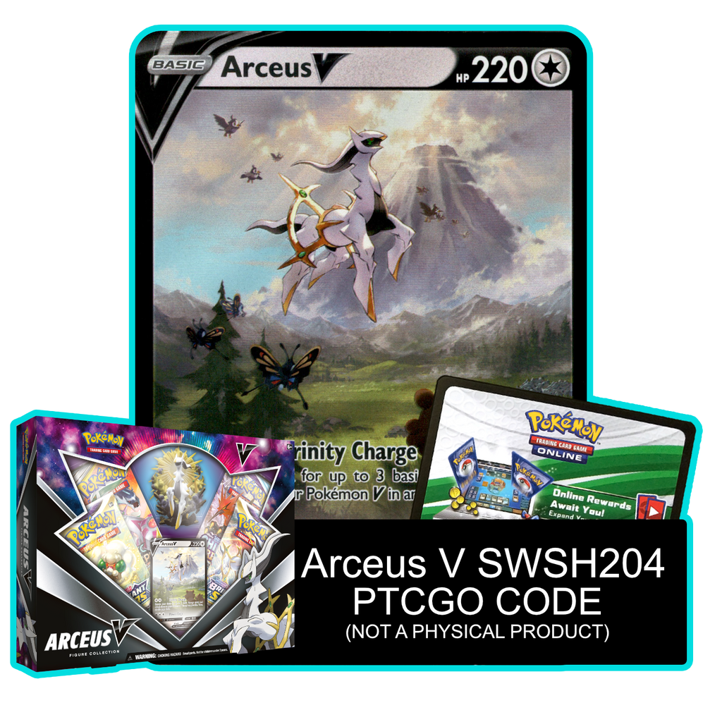 Arceus V - Pokemon TCG Codes