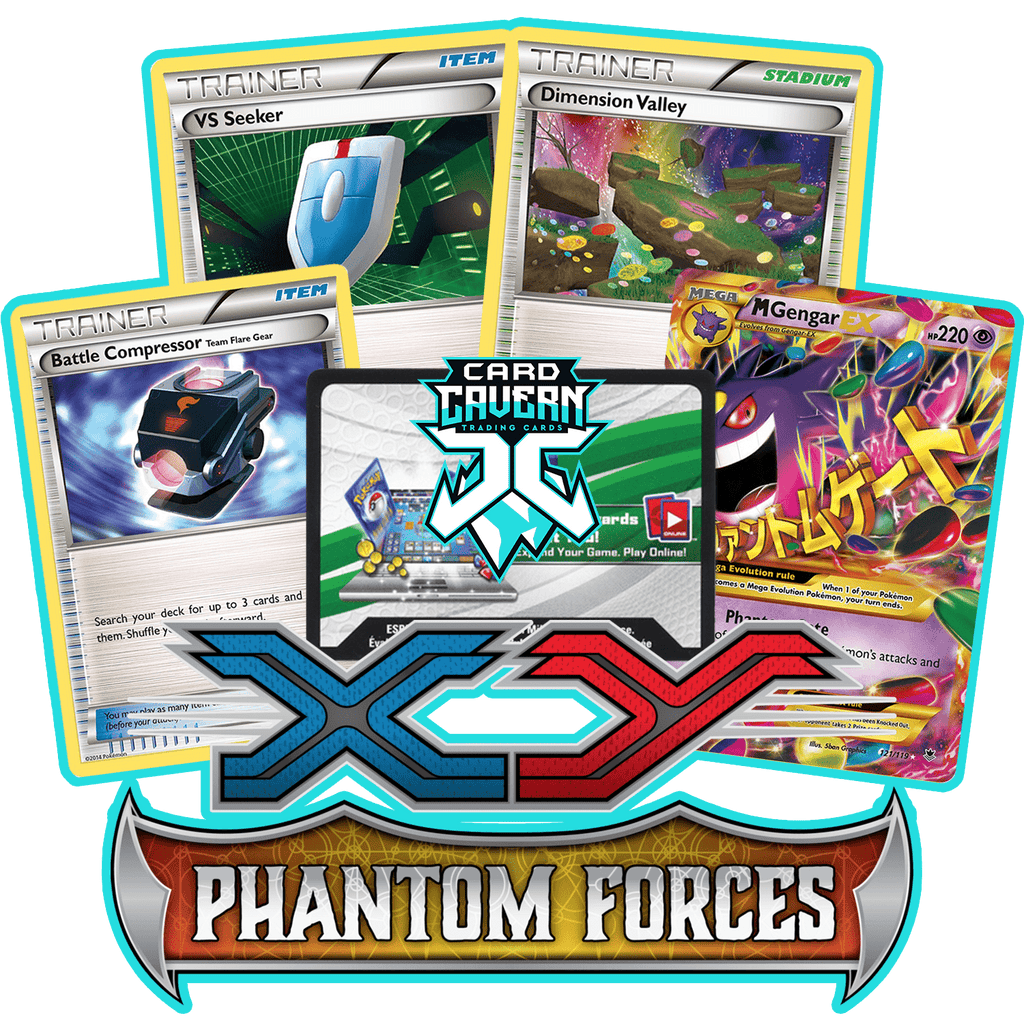 Pokémon TCG XY Phantom Forces Gengar Elite Trainer Box - US