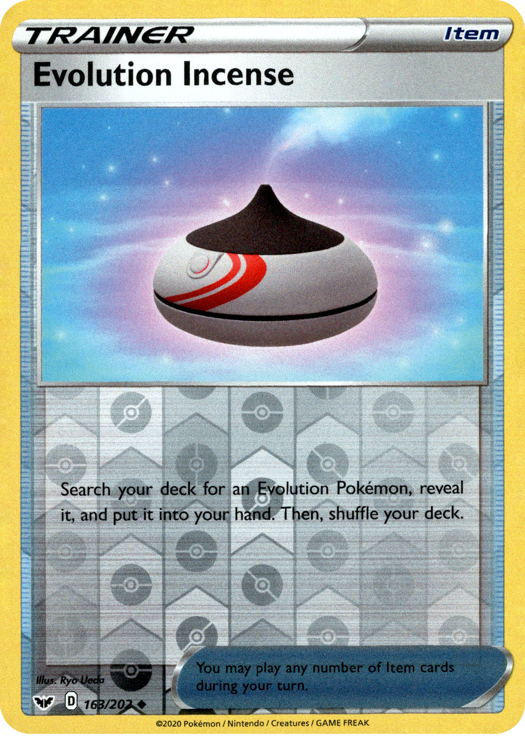 Mawile 129/202 NM in Portuguese Sword & Shield Pokémon TCG