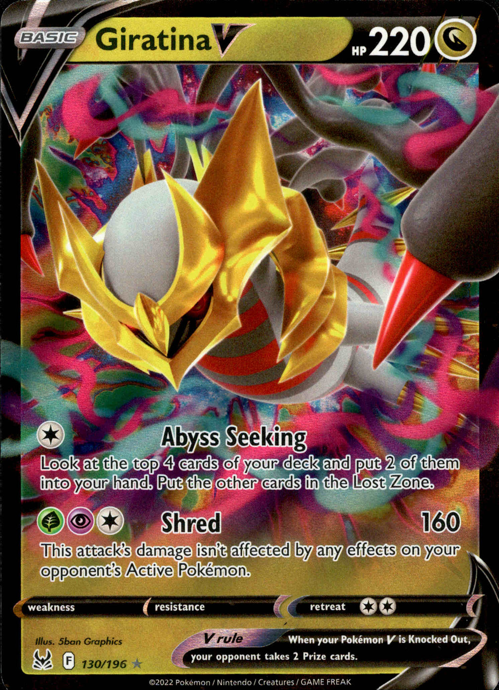 Giratina V - Pokemon TCG Codes