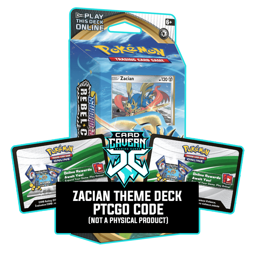 League Battle Deck: Zacian V PTCGO Code – Card Cavern Trading