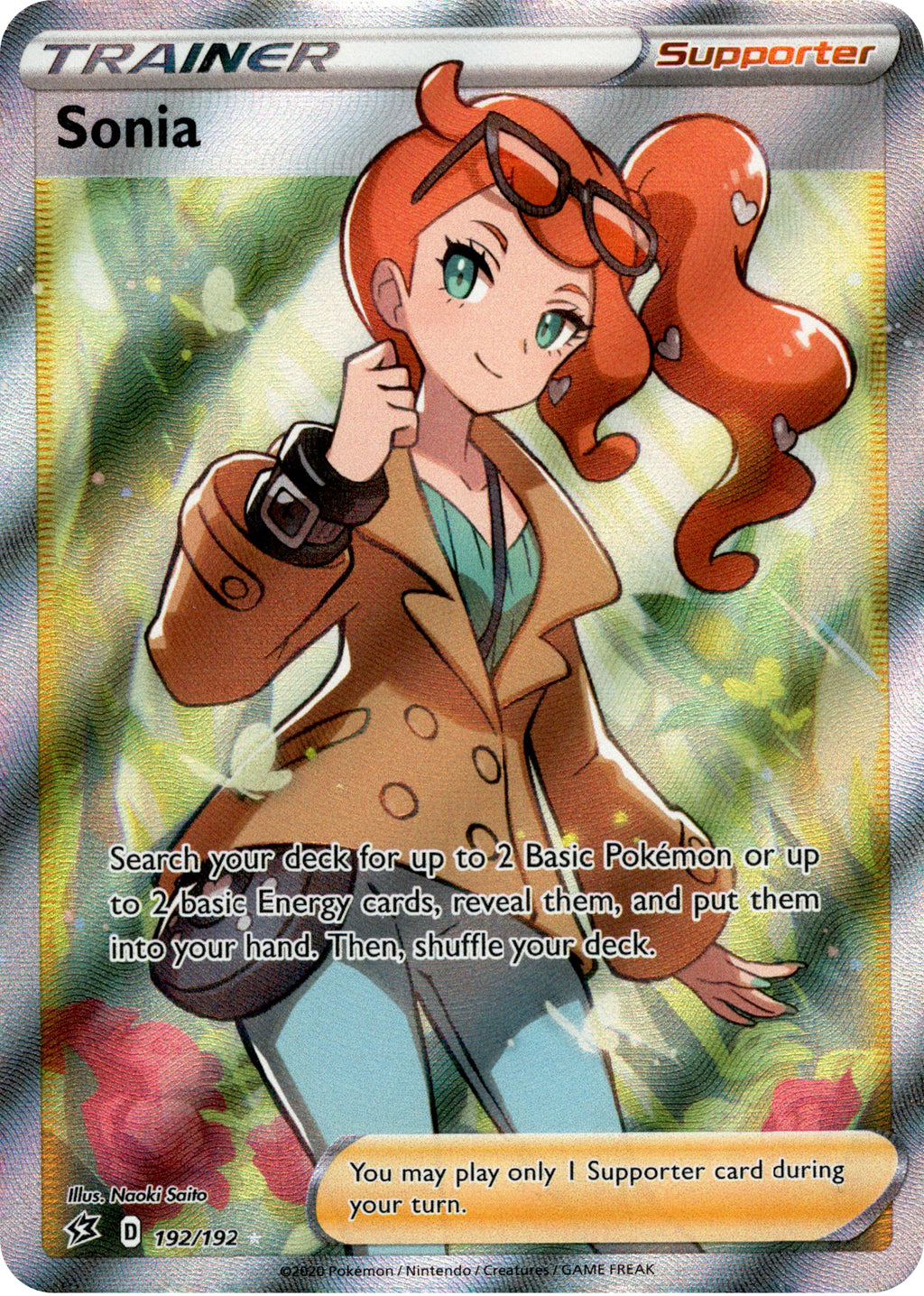 Sonia Full Art - 192/192 - Rebel Clash