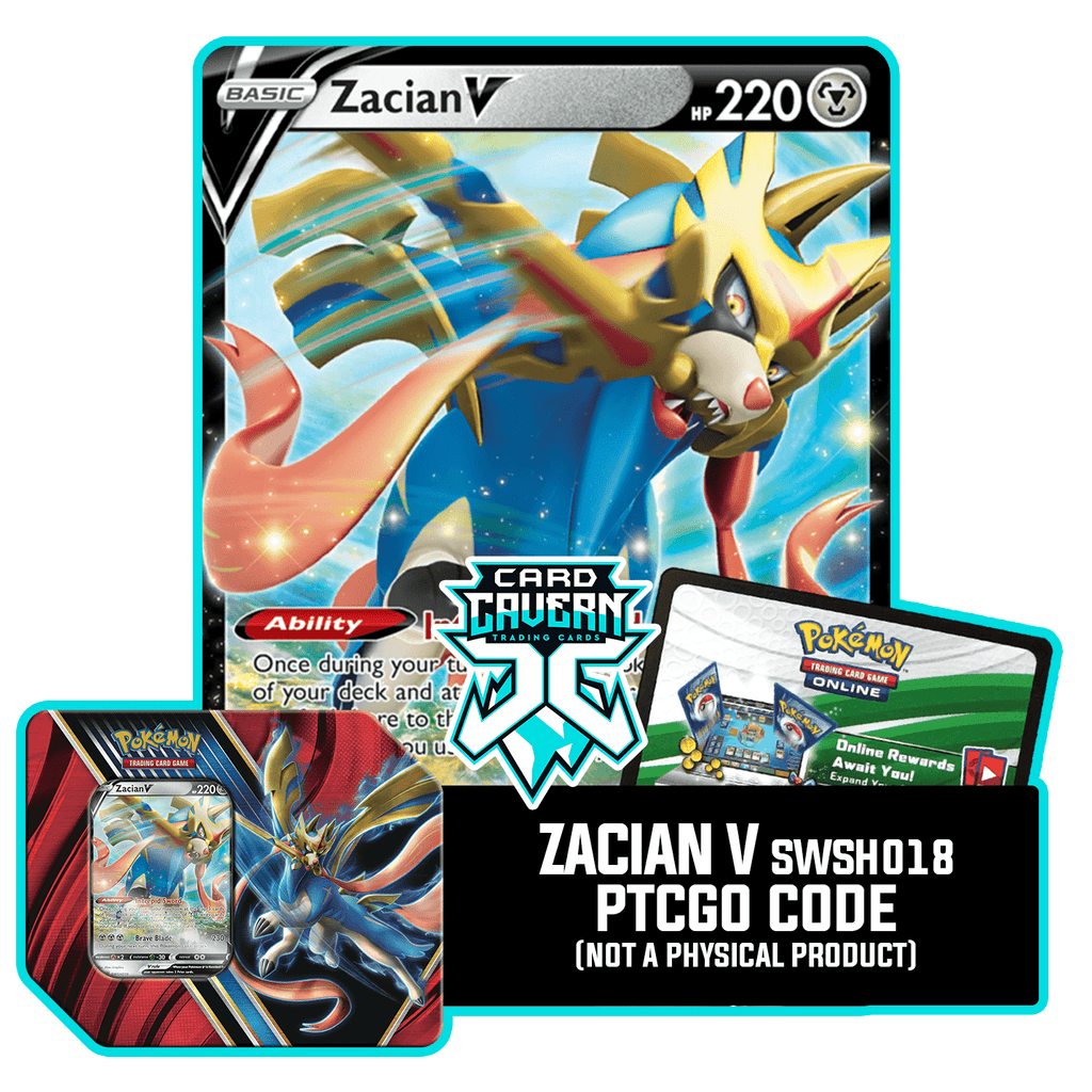 Silver Pokemon Zacian V