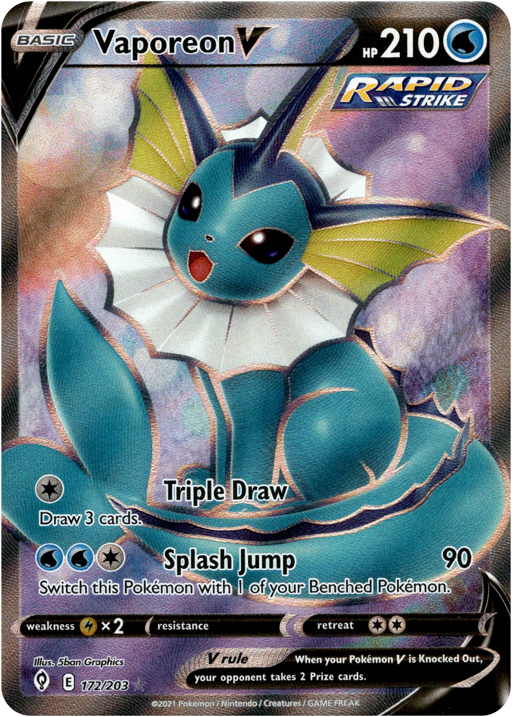 Vaporeon-GX, Pokémon