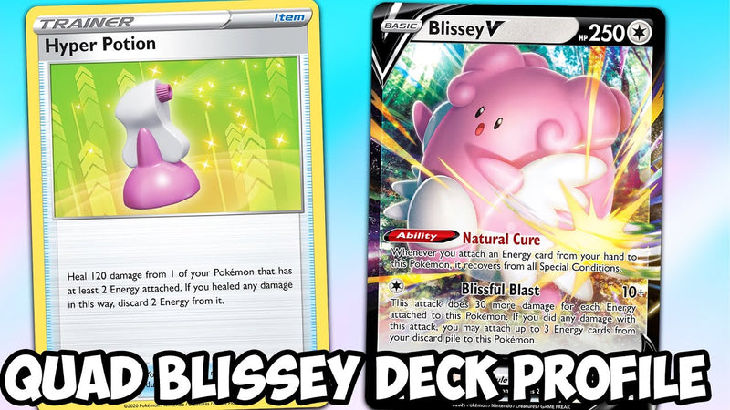 Quad Blissey V Deck Profile! It's Making Quite A Name Right Now! | Pokemon TCG