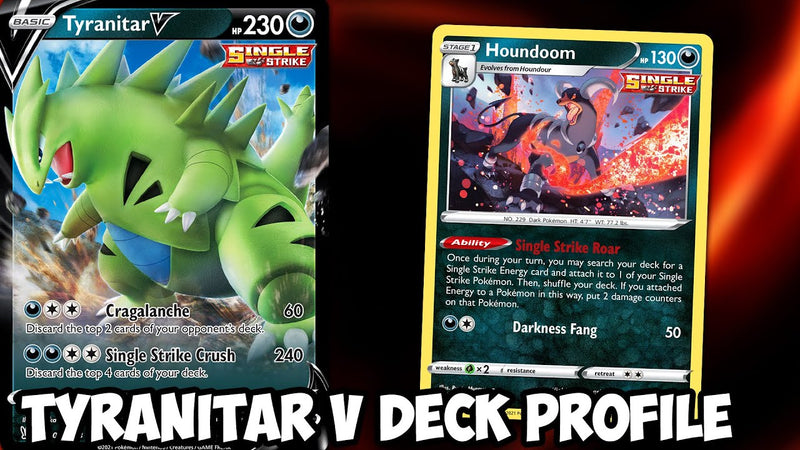 Single Strike Tyranitar Deck Profile! A Great Alternative To Single Strike Urshifu! | Pokemon TCG Deck Build