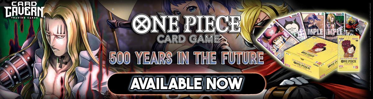 500 Years in the Future One Piece Card Game Singles & Sealed Product | Card Cavern Trading Cards, LLC