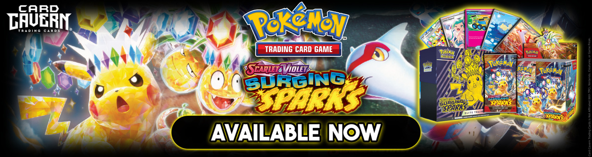 Surging Sparks Pokemon Singles & Sealed Products | Card Cavern Trading Cards, LLC