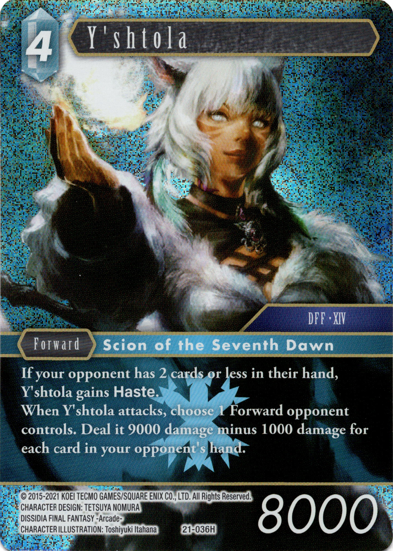 Y'shtola - 21-036H - Beyond Destiny - Foil - Card Cavern