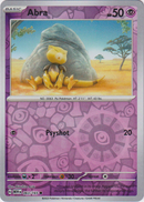 Abra - 063/165 - Scarlet & Violet 151 - Reverse Holo - Card Cavern