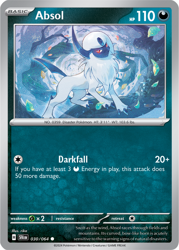 Absol - 030/064 - Shrouded Fable - Card Cavern