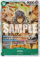 Adio - OP09-023 SR - Emperors in the New World - Card Cavern