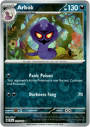 Arbok - 101/162 - Temporal Forces - Reverse Holo - Card Cavern