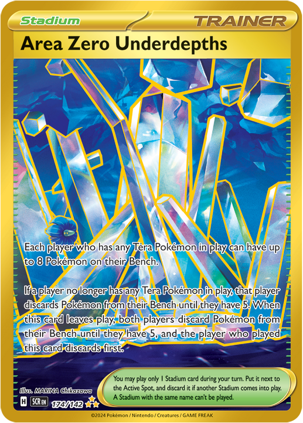 Area Zero Underdepths - 174/142 - Stellar Crown - Holo - Card Cavern