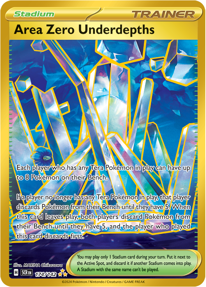 Area Zero Underdepths - 174/142 - Stellar Crown - Holo - Card Cavern