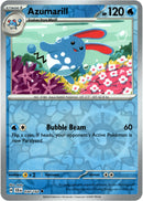 Azumarill - 034/142 - Stellar Crown - Reverse Holo - Card Cavern