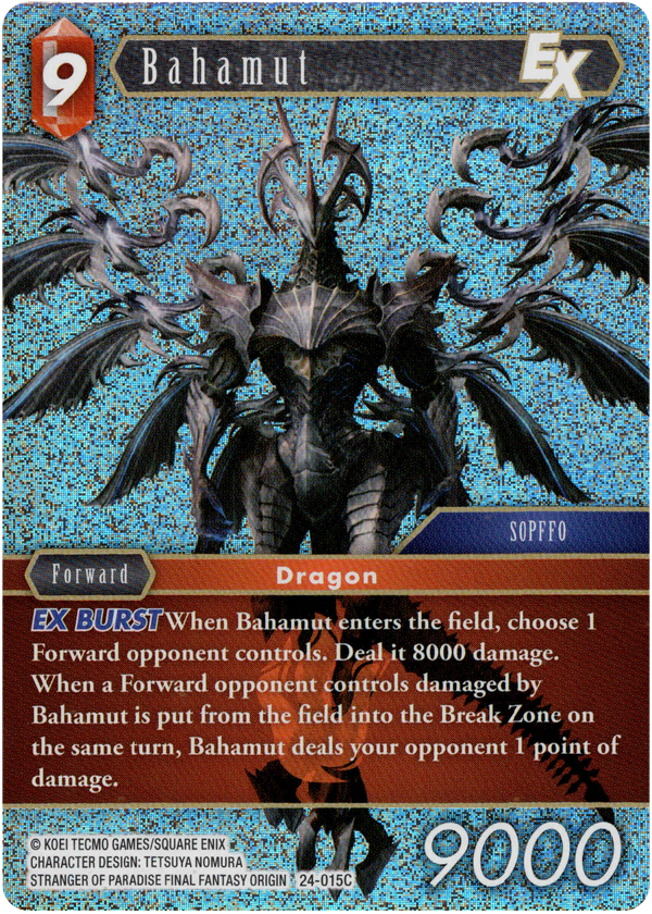 Bahamut - 24-015C - Hidden Legends - Foil - Card Cavern