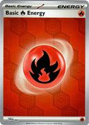 Basic Fire Energy - SVE002 - Shrouded Fable - Reverse Holo - Card Cavern