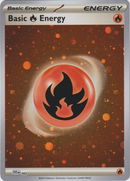 Basic Fire Energy - 002 - Scarlet & Violet 151 - Galaxy Holo - Card Cavern