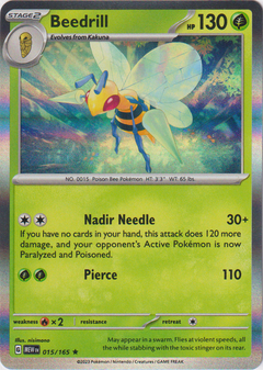 Beedrill - 015/165 - Scarlet & Violet 151 - Holo - Card Cavern