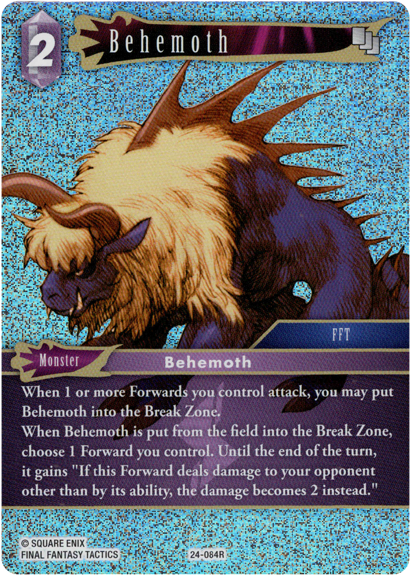 Behemoth - 24-084R - Hidden Legends - Foil - Card Cavern