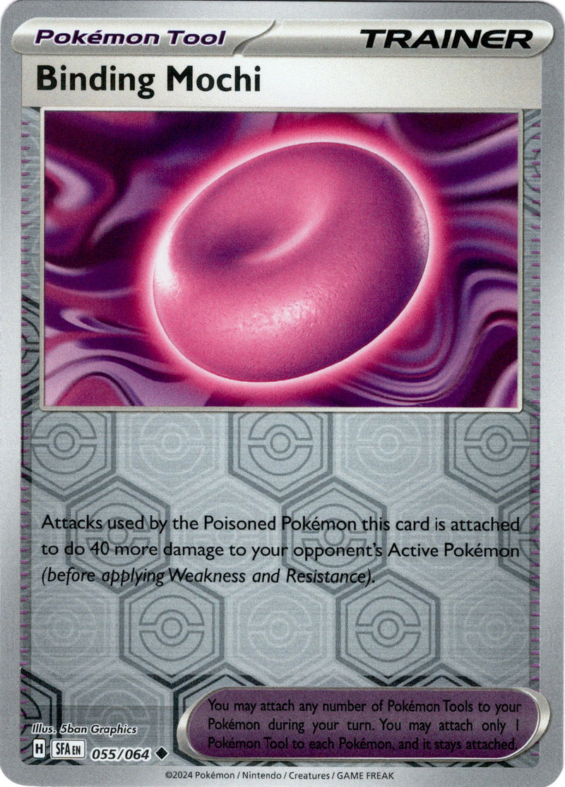 Binding Mochi - 055/064 - Shrouded Fable - Reverse Holo - Card Cavern