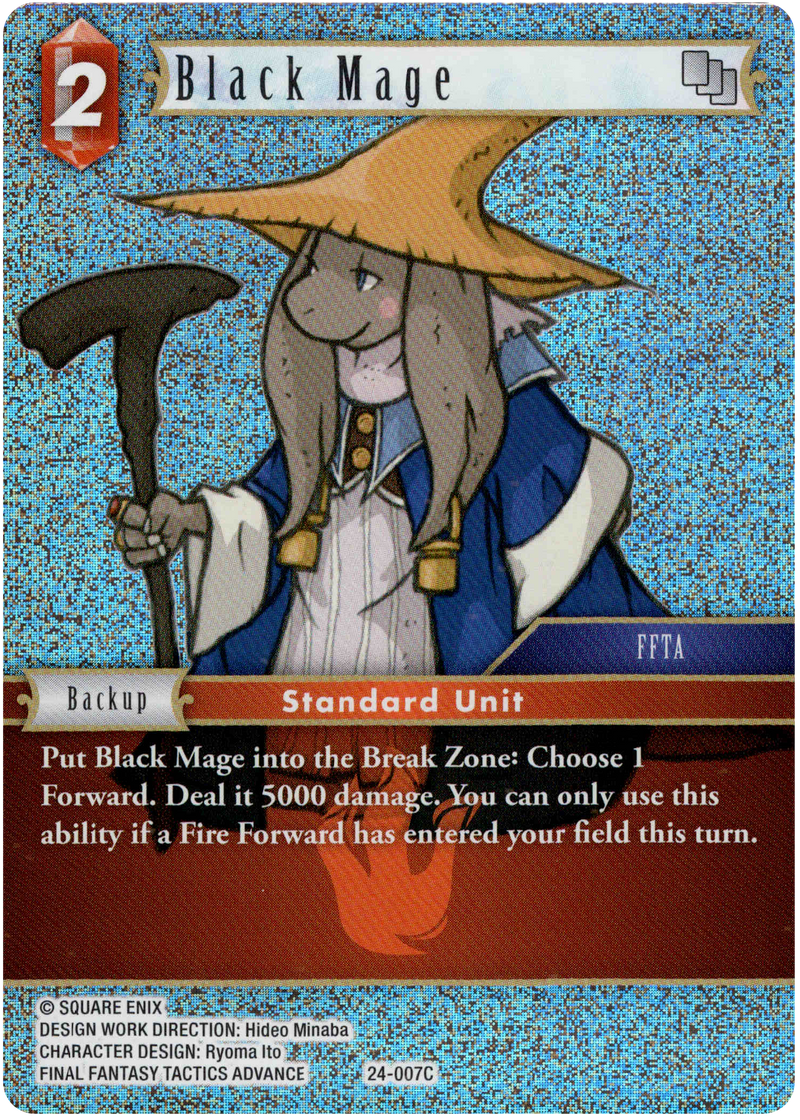 Black Mage - 24-007C - Hidden Legends - Foil - Card Cavern