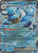 Blastoise ex - 009/165 - Scarlet & Violet 151 - Card Cavern