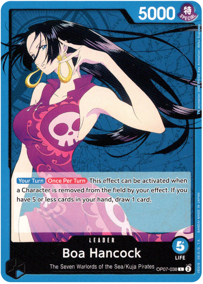 Boa Hancock - OP07-038L - 500 years in the Future - Card Cavern