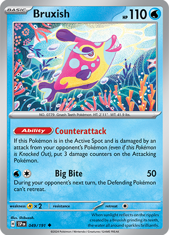 Bruxish - 049/191 - Surging Sparks - Card Cavern