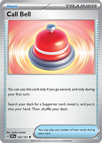 Call Bell - 165/191 - Surging Sparks - Card Cavern