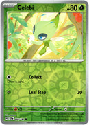 Celebi - 004/142 - Stellar Crown - Reverse Holo - Card Cavern