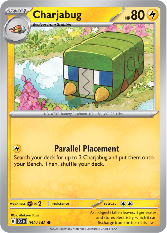 Charjabug - 052/142 - Stellar Crown - Card Cavern