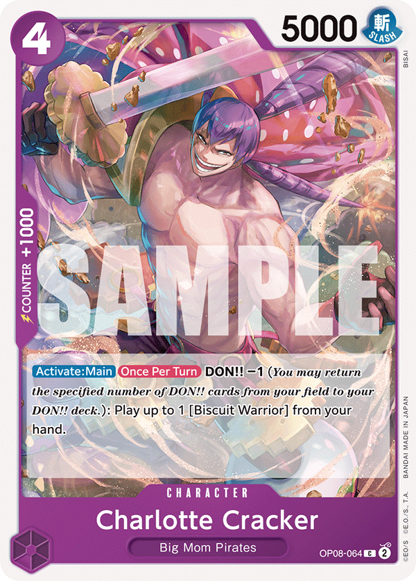 Charlotte Cracker - OP08-064 C - Two Legends - Card Cavern