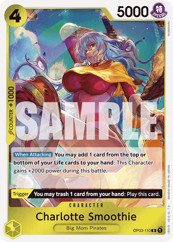 Charlotte Smoothie (Reprint) - OP03-110 R - The Best - Card Cavern