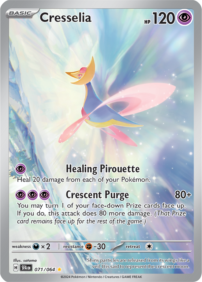 Cresselia - 071/064 - Shrouded Fable - Holo - Card Cavern