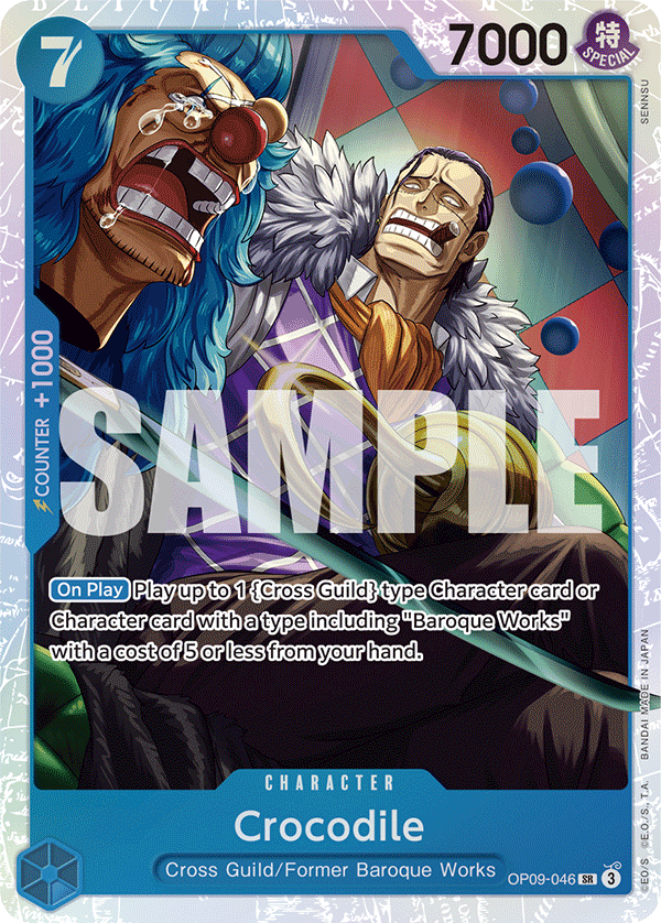 Crocodile - OP09-046 SR - Emperors in the New World - Foil - Card Cavern