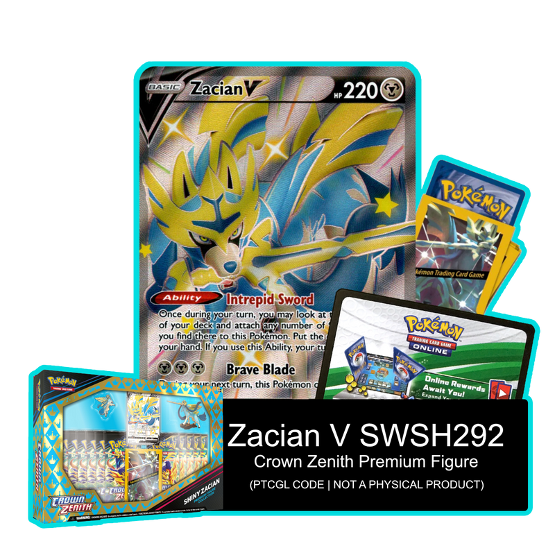 Pokémon TCG Zacian V Crown Zenith