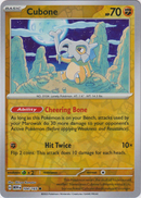 Cubone - 104/165 - Scarlet & Violet 151 - Reverse Holo - Card Cavern