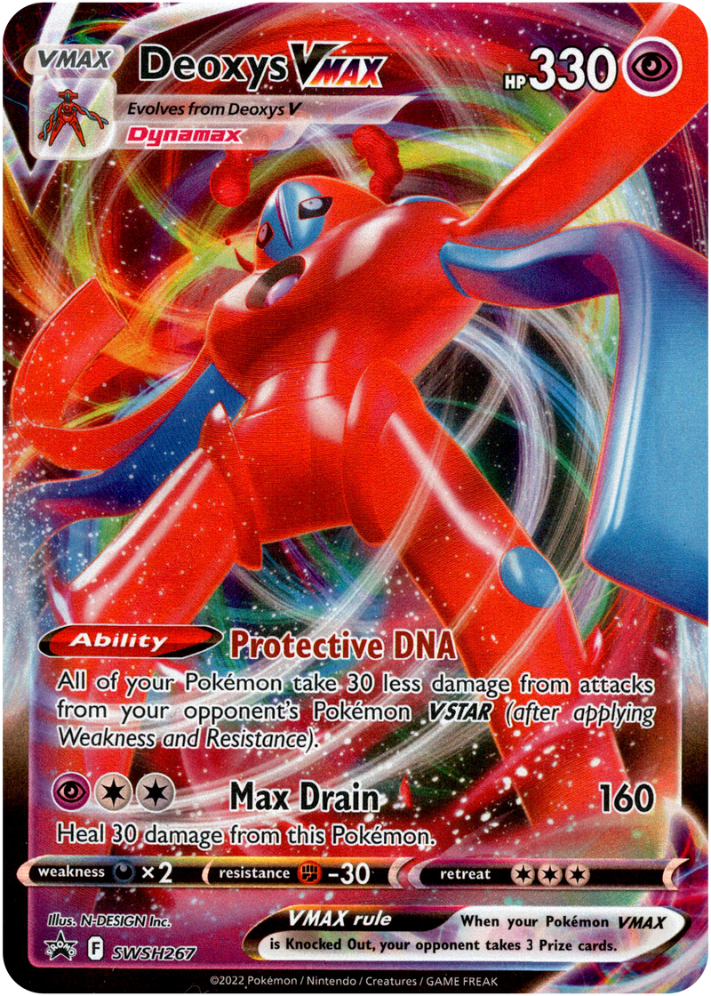 Deoxys VMAX - SWSH267 - Sword & Shield Promo - Card Cavern