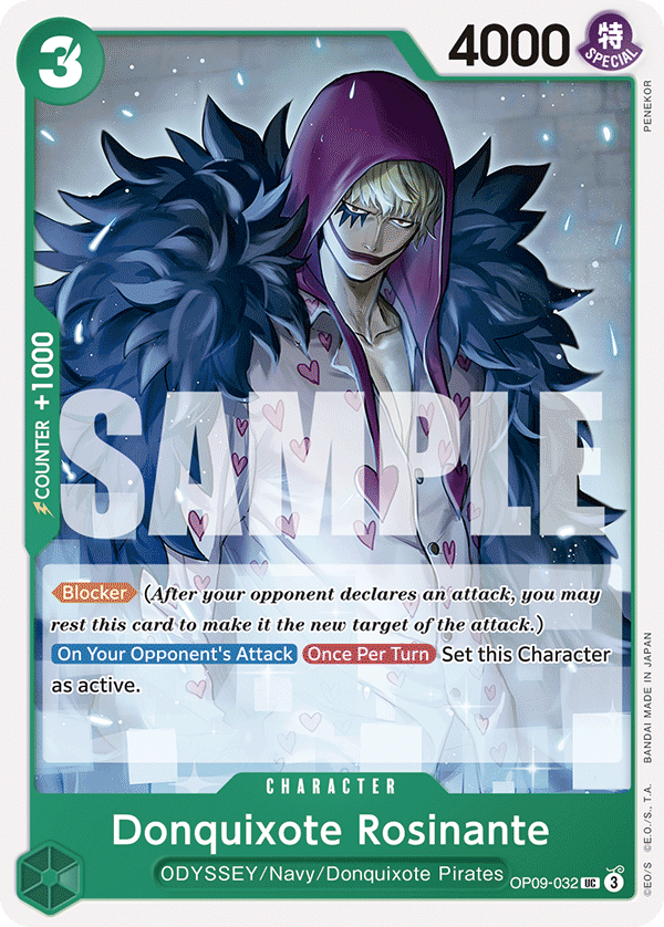 Donquixote Rosinante - OP09-032 UC - Emperors in the New World - Card Cavern