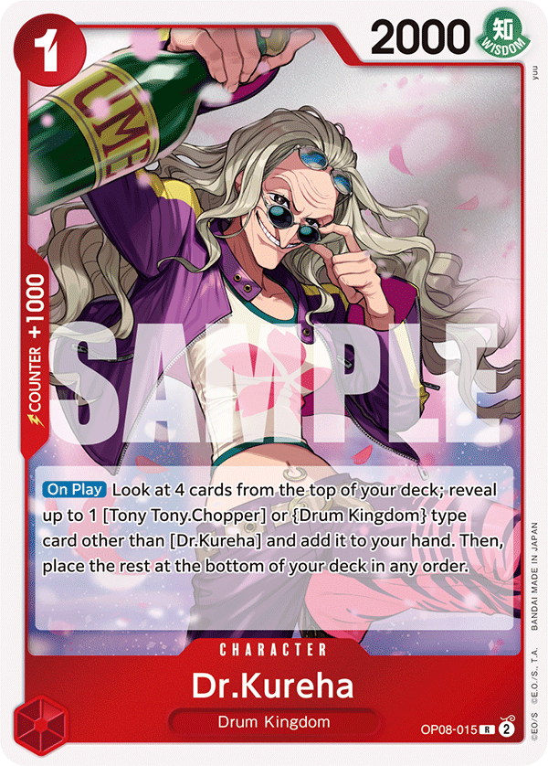 Dr.Kureha - OP08-015 R - Two Legends - Foil - Card Cavern