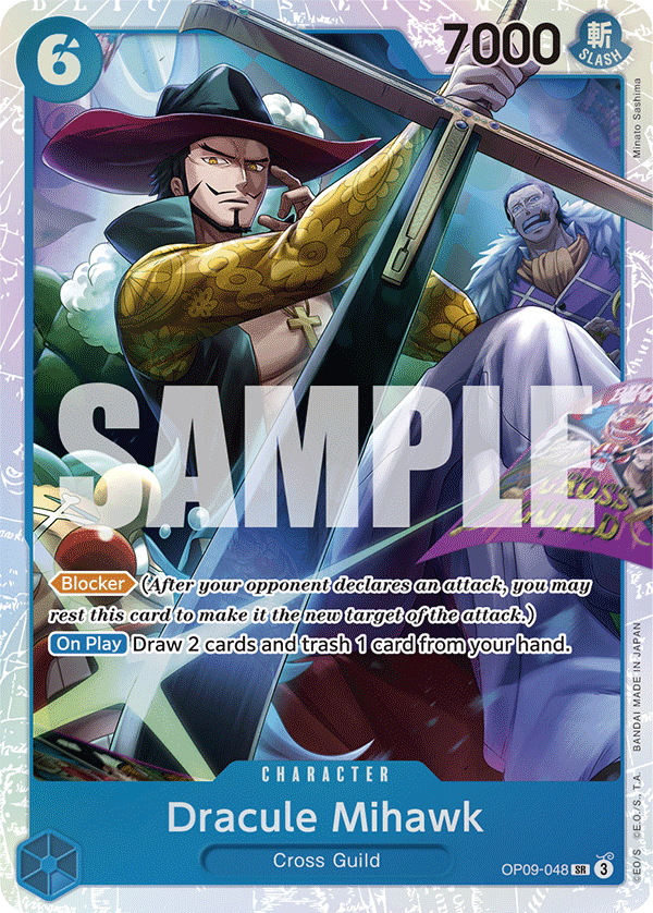 Dracule Mihawk - OP09-048 SR - Emperors in the New World - Foil - Card Cavern