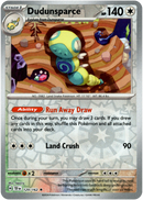 Dudunsparce - 129/162 - Temporal Forces - Reverse Holo - Card Cavern