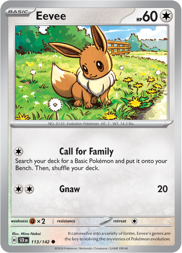 Eevee - 113/142 - Stellar Crown - Card Cavern