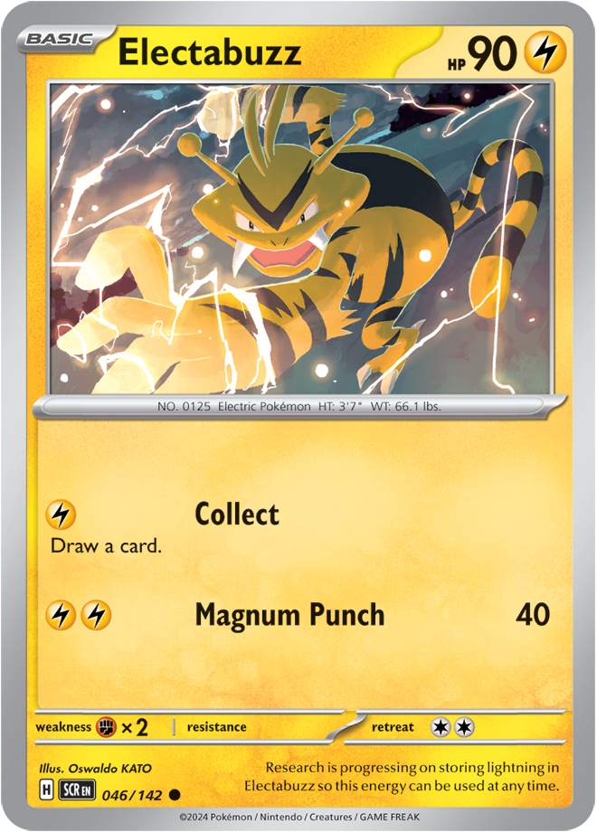 Electabuzz - 046/142 - Stellar Crown - Card Cavern