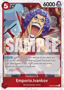 Emporio.Ivankov - OP06-003 UC - The Best - Jolly Roger Foil - Card Cavern