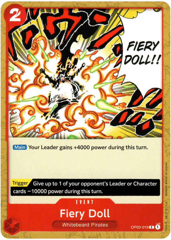 Fiery Doll - OP03-019 C - Pillars of Strength - Card Cavern